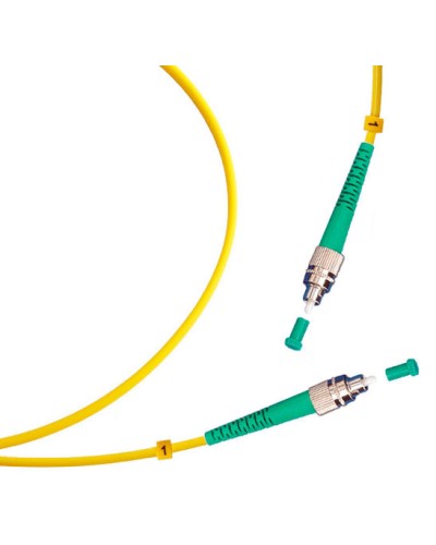 Шнур оптический simplex FC/APC-FC/APC 9/125 sm 2м LSZH Cabeus FOP(s)-9-FC/APC-FC/APC-2m в Йошкар-Оле Патч-корды оптические Pintop.ru