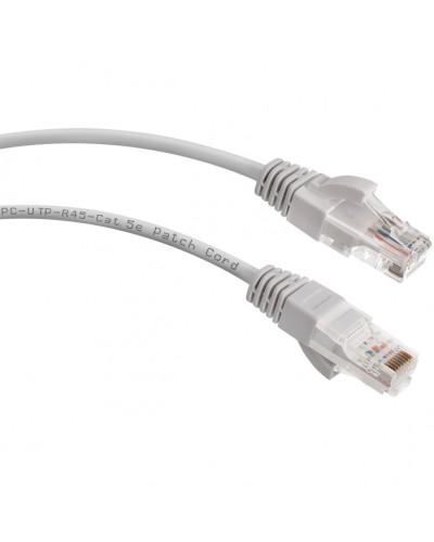 Шнур коммутационный 2xRJ-45/8P8C U/UTP кат.5е (1,5 м) Cabeus PC-UTP-RJ45-Cat.5e-1.5m в Йошкар-Оле Патчкорды (медные) Pintop.ru