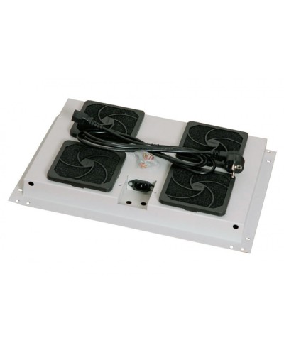 Панель вентиляционная с 4 вентиляторами Cabeus (TRAY-80) в Йошкар-Оле Вентиляторные модули Pintop.ru