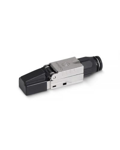 Коннектор с фиксатором кабеля и колпачком RJ-45(8P8C) под витую пару, кат. 6, Cabeus (8P8C-SH-C6-TWP-F) в Йошкар-Оле Коннекторы и разъемы Pintop.ru