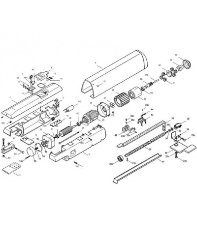 Планка перфор. д/конц. выкл. ATI 5 Came 119RID117 в Йошкар-Оле Запчасти для шлагбаумов и автоматики Pintop.ru