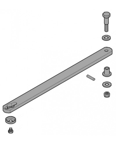Рычаг прямой с креплением F7024N Came 119RID292 в Йошкар-Оле Запчасти для шлагбаумов и автоматики Pintop.ru