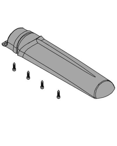 Крышка кожуха винта АХ302304, АХ3024, АХ402306, АХ412306 Came 119RID308 в Йошкар-Оле Запчасти для шлагбаумов и автоматики Pintop.ru