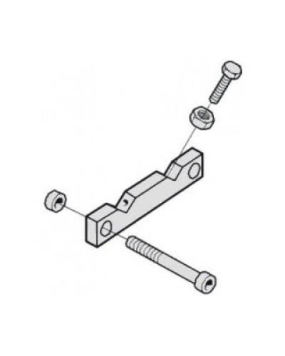 Ограничит. нижний с крепл. G4000 и G2500 Came 119RIG059 в Йошкар-Оле Запчасти для шлагбаумов и автоматики Pintop.ru