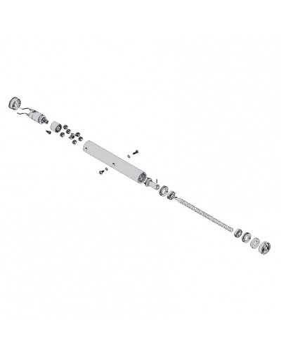 Моторедуктор в сборе UNIPARK Came 119RIU010 в Йошкар-Оле Запчасти для шлагбаумов и автоматики Pintop.ru