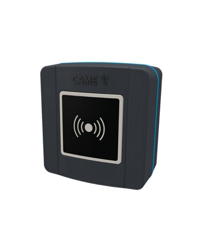 Накладной проксимити-считыватель для карт, брелоков и TAG-капсул Came 806SL-0300 - SELR1BDG, подключаемый к шине CXN с синей подсветкой (протокол Manchester), RAL7024 в Йошкар-Оле Считыватели Pintop.ru