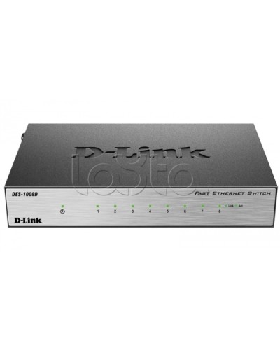 Коммутатор D-Link DES-1008D/L2B в Йошкар-Оле Коммутаторы Pintop.ru