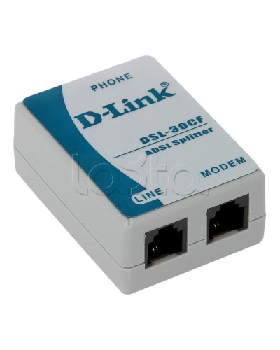 Сплиттер ADSL D-Link DSL-30CF/RS в Йошкар-Оле Маршрутизаторы, Роутеры и Точки Доступа Pintop.ru