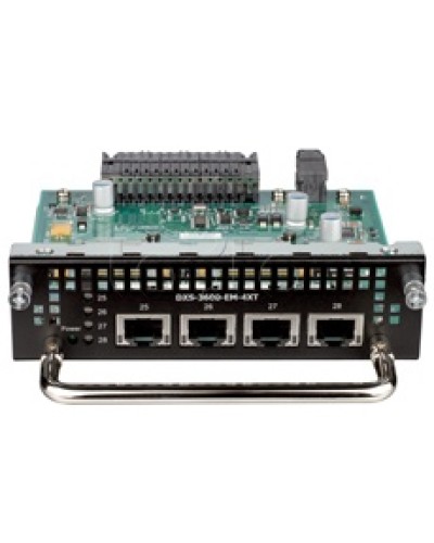 Модуль расширения с 4 портами D-Link DXS-3600-EM-4XT/A1A в Йошкар-Оле Дополнительное оборудование для сетей Pintop.ru