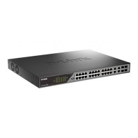 Настраиваемый L2 коммутатор D-Link DSS-200G-28MPP/A1A