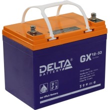 Аккумулятор свинцово-кислотный Delta GX 12-33