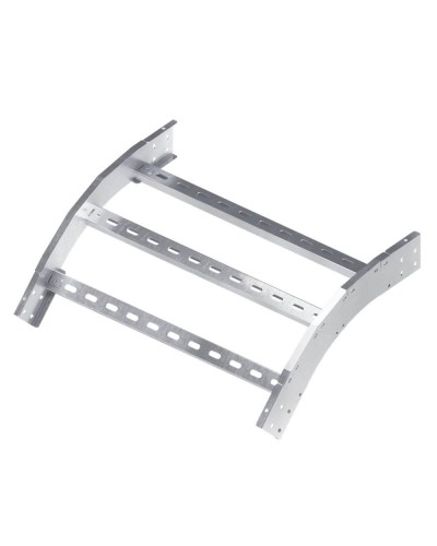 Угол лестничный вертикальный внешний 45 градусов 150х800, R600 DKC (ULOC658) в Йошкар-Оле Аксессуары для лотков Pintop.ru