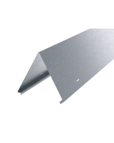 Крышка двускатная 400, L1500 гор. цинк. DKC SKS334HDZ в Йошкар-Оле Аксессуары для лотков Pintop.ru