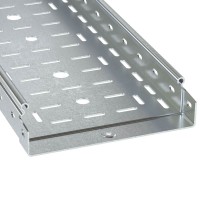 Лоток перфорированный 150х50 L 3000 толщ. 1,0 мм, цинк-ламельный DKC (3526310ZL)