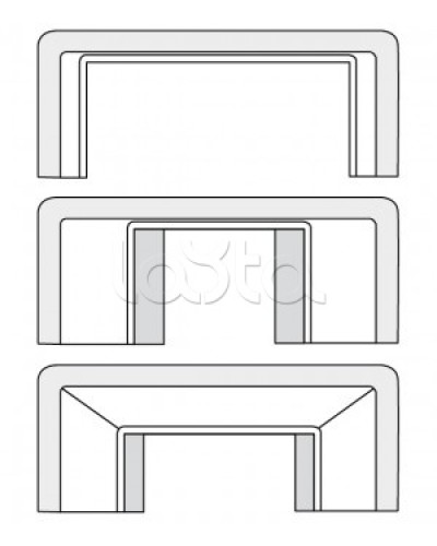Набор адаптеров для миниканалов DKC 10133 в Йошкар-Оле Аксессуары для кабель-канала Pintop.ru