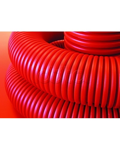 Труба гибкая двустенная д.110мм цвет красный, без протяжки DKC 120911100 в Йошкар-Оле Стяжки-хомуты Pintop.ru