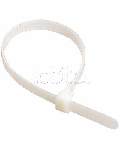 Хомут-стяжка нейлоновый, стандартный P6.6 3.6х370 белый DKC 25208 (100 шт/уп) в Йошкар-Оле Стяжки-хомуты Pintop.ru