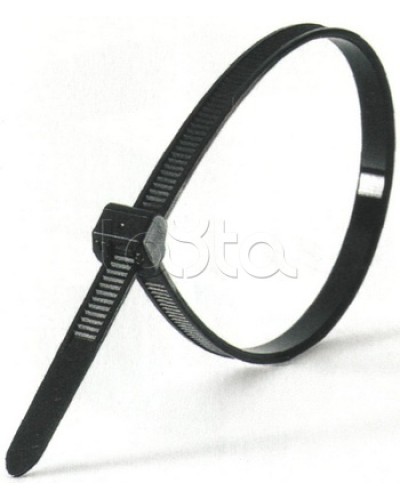 Хомут-стяжка нейлоновый, стандартный P6.6 12.5x1000 чёрный DKC 25343 (100 шт/уп) в Йошкар-Оле Стяжки-хомуты Pintop.ru