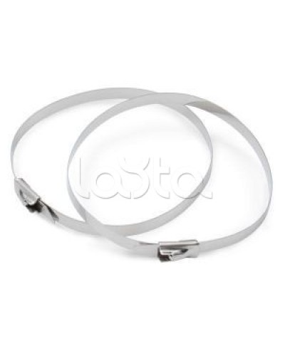 Хомут-стяжка нержавеющая сталь AISI 304 4.6x300 DKC 27406 (50 шт/уп) в Йошкар-Оле Стяжки-хомуты Pintop.ru