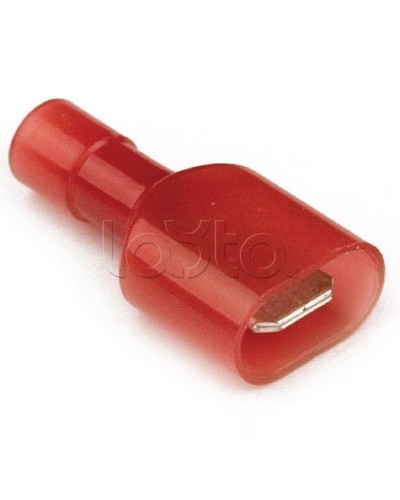 Наконечник плоский полностью изолир. (вилка) 2,5-6 кв.мм 6,3х0,8 мм (РППИ-П) DKC 2C22TP в Йошкар-Оле Крепеж Pintop.ru