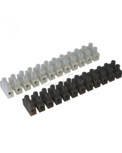 Клемник полипропилен черный, 12р, 450V, 76A, 16мм.кв. DKC 43512PL/R в Йошкар-Оле Клеммные колодки Pintop.ru