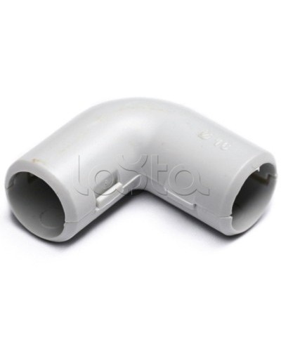 Колено открывающееся, 90 градусов 32 DKC (50532) - Колено открывающееся 90°, номинальный ф32мм, пластик, IP40, RAL 7035 в Йошкар-Оле Повороты, муфты, тройники Pintop.ru