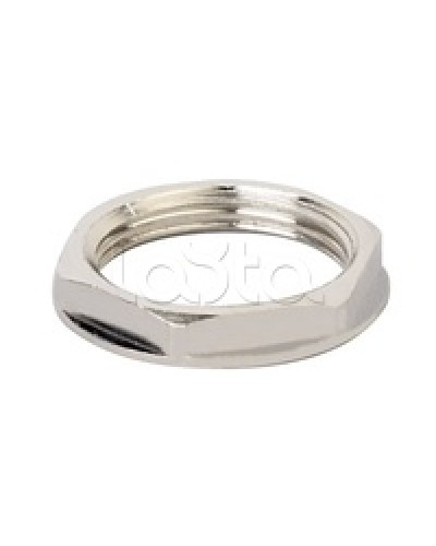 Гайка M12x1,5 никелированная латунь DKC 6006E-12 в Йошкар-Оле Крепежные изделия Pintop.ru