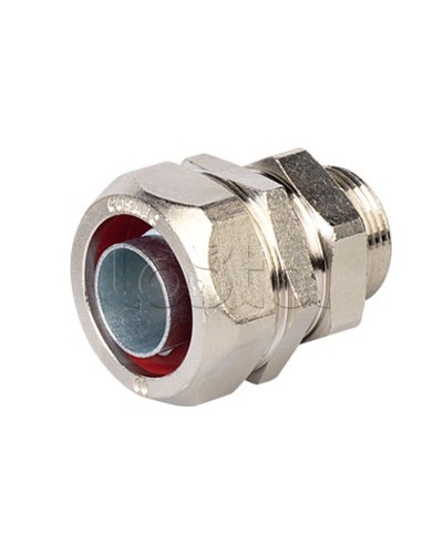 Муфта поворотная металлорукав-коробка DN 20,М25х1,5,наружная резьба DKC 6014-25G в Йошкар-Оле Повороты, муфты, тройники Pintop.ru