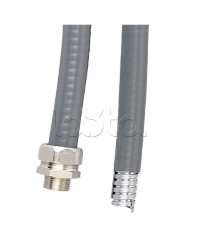 Металлорукав DN 26мм в ПВХ изоляции в оплетке из оцинкованной стали Dнар 31,5, 25 м DKC (6071T-032) в Йошкар-Оле Металлорукав Pintop.ru