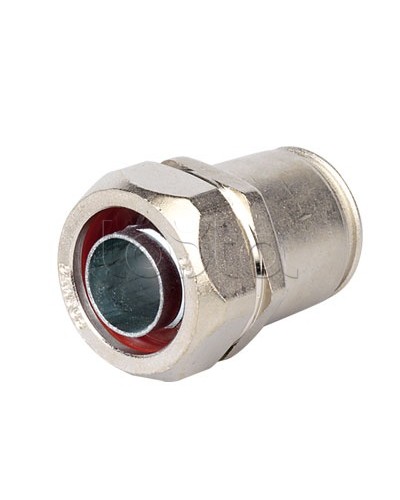 Муфта металлорукав DN 20-жесткая труба д.20мм, IP66/IP67, никелированная латунь DKC 6117-2020 в Йошкар-Оле Крепеж: Дюбели, шурупы, саморезы Pintop.ru