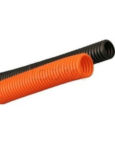 Труба гофрированная ПНД 25 мм лёгкая без протяжки цвет оранжевый DKC 70925 в Йошкар-Оле Труба гофрированная Pintop.ru