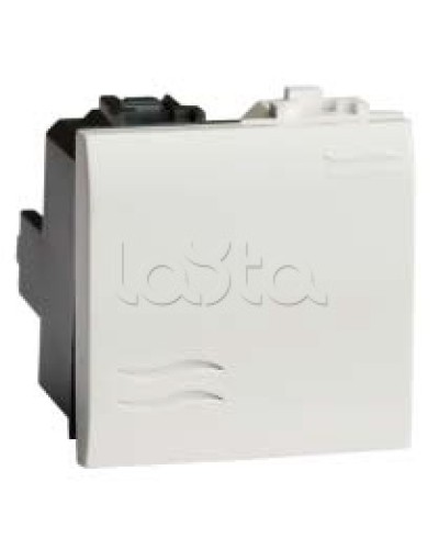 Выключатель типа кнопка, белый, 2мод. DKC 76022B в Йошкар-Оле Аксессуары для стоек и шкафов Pintop.ru