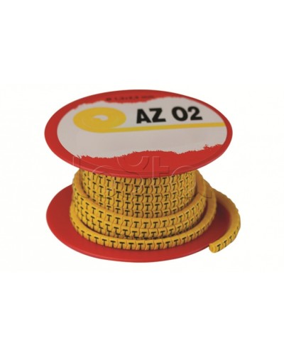 Колечко маркировочное 3, 4-8мм. черное на желтом DKC AZS403BY в Йошкар-Оле Аксессуары для лотков Pintop.ru