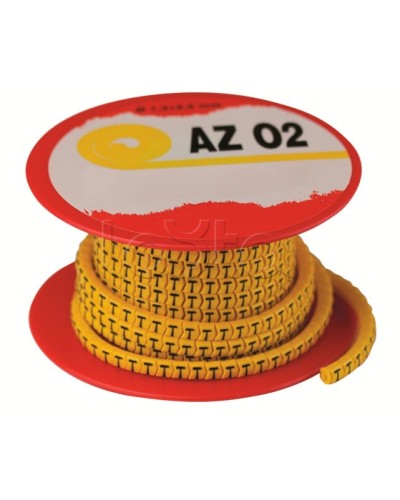 Колечко маркировочное E, 4-8мм. черное на желтом DKC AZS4EEBY в Йошкар-Оле Крепежные изделия Pintop.ru