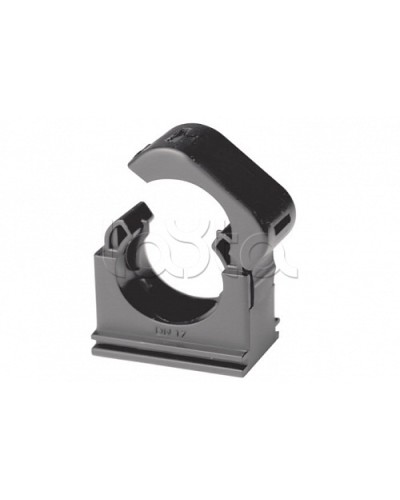 Держатель с крышкой DN 7 мм, полиамид, цвет чёрный DKC PASW07N в Йошкар-Оле Крепежные изделия Pintop.ru