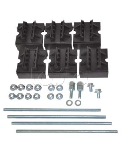 Набор шинодержателей толщина 10 мм, 3 полюса DKC (R5BSEV2/10T) в Йошкар-Оле Держатели, клипсы, скобы Pintop.ru