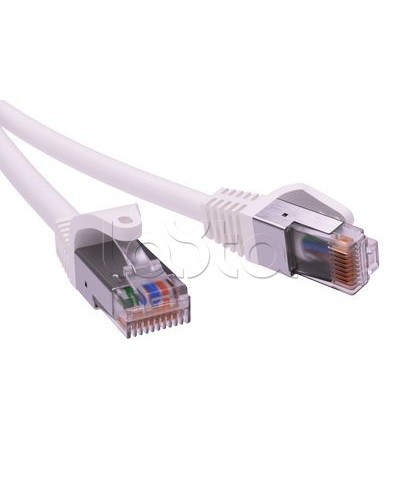 Патч-корд экранированный CAT6 F/UTP 4х2, LSZH, белый, 7м DKC RN6FU4570WH в Йошкар-Оле Патчкорды (медные) Pintop.ru