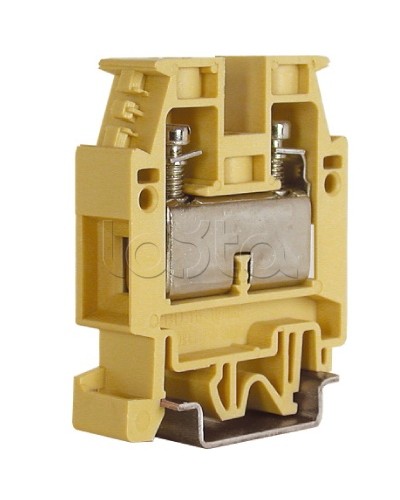 зажим бежевый 16 кв.мм DKC ZCB510 в Йошкар-Оле Аксессуары для стоек и шкафов Pintop.ru