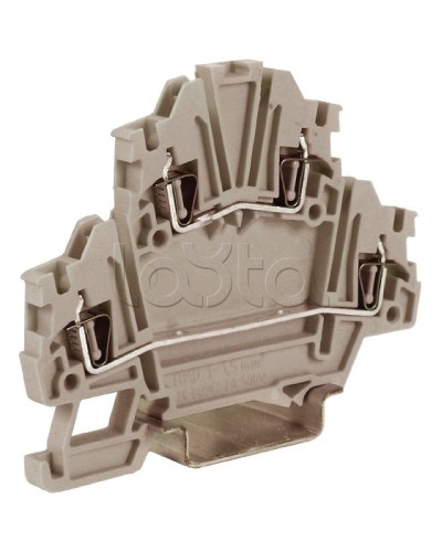 Зажим, серый, 1,5 кв.мм DKC ZHD200GR-RET в Йошкар-Оле Держатели, клипсы, скобы Pintop.ru