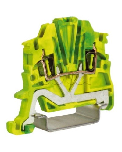 Зажим для заземления, 1,5 кв.мм желто-зеленый DKC ZHT400 в Йошкар-Оле Держатели, клипсы, скобы Pintop.ru