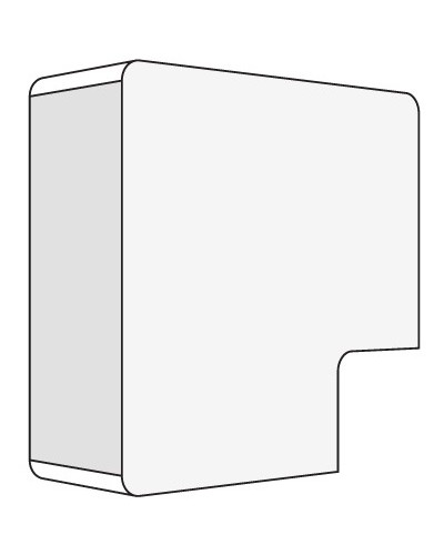 Угол плоский APM 25x17 ДКС (1уп./40шт.) DKC 00415 в Йошкар-Оле Аксессуары для кабель-канала Pintop.ru