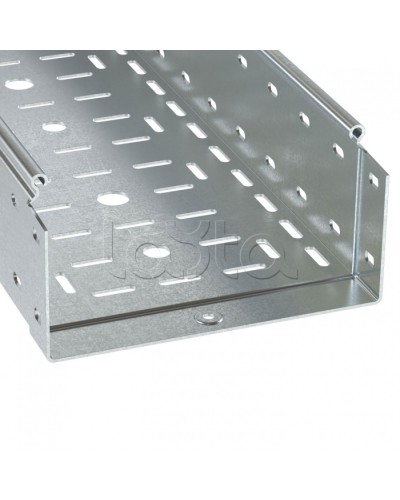 Лоток перфорированный 300х100 L=3000мм толщина 1.0мм горячеоцинкованный DKC 3534410HDZ в Йошкар-Оле Кабельные лотки Pintop.ru