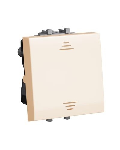 Выключатель Ванильная дымка, Avanti, 16A, 2 мод. DKC 4405102 в Йошкар-Оле Аксессуары для стоек и шкафов Pintop.ru