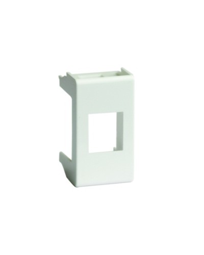 Адаптер для keystone, VIVA, 1 мод, цвет серый DKC 45107 в Йошкар-Оле Аксессуары для стоек и шкафов Pintop.ru