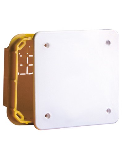 Коробка ответвительная прямоугольная для твердых стен IP40 92х92х45 DKC 59361 в Йошкар-Оле Распределительные коробки Pintop.ru