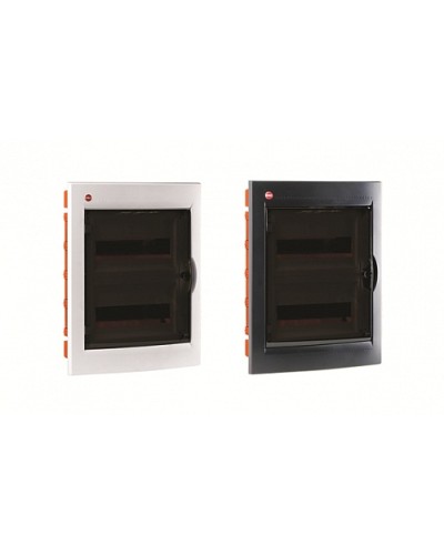 Щиток встраиваемый 24 мод.,IP 41 , черный DKC 82524 в Йошкар-Оле Аксессуары для стоек и шкафов Pintop.ru