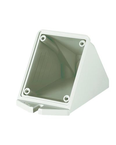 Коробка для настенного монтажа с наклоном розеток с фланцем 84*106 мм DKC DIS5700132 в Йошкар-Оле Распределительные коробки Pintop.ru