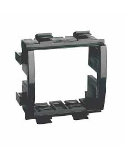 Каркас под 2 модуля Brava, чёрный DKC (F0000MB) в Йошкар-Оле Блоки розеток Pintop.ru