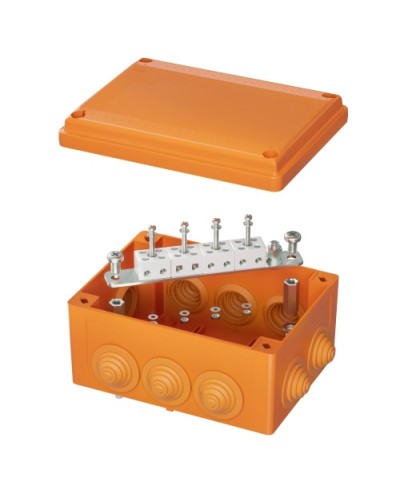 Коробка пластиковая FS с кабельными вводами иклеммниками,IP55,150х110х70мм, 8р, 450V,6A,4мм.кв DKC (FSB21804) в Йошкар-Оле Распределительные коробки Pintop.ru