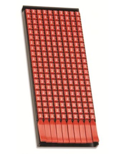 Маркер для кабеля сечением 0,5-1,5мм символ „O” DKC MKCOS1 в Йошкар-Оле Крепежные изделия Pintop.ru